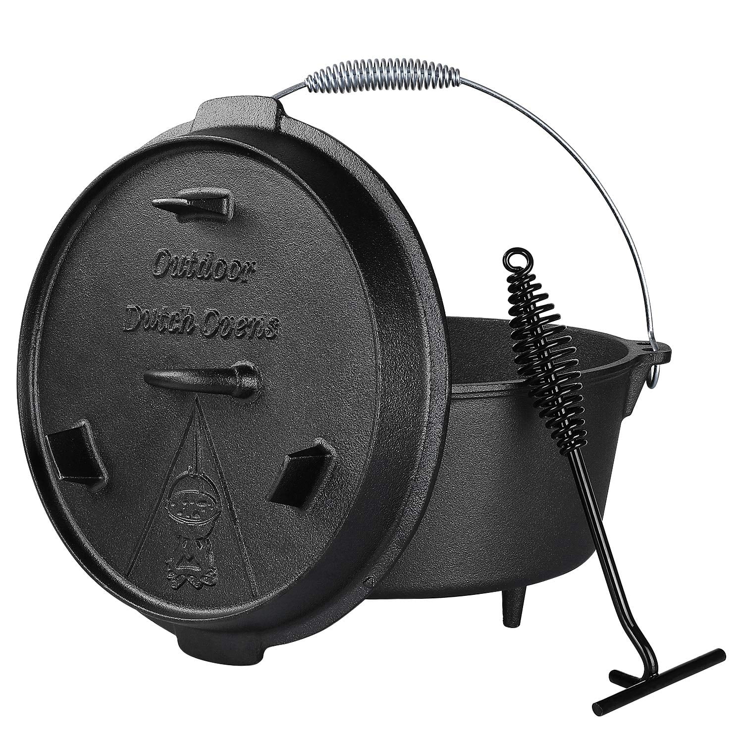 Westinghouse Cast Iron 3qt Dutch Oven with 10.2 Skillet Lid Long Handle, 2  PIECES IN A BOX - Harris Teeter