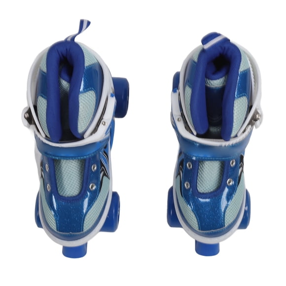 Roller Skates for Kids Boys Girls PVC Mesh Four Wheel Roller Skates for Beginners Indoor Outdoor