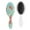 White-2, variant on Hair Brush Pioneer Colorful Floral Cushion Base Hair Brushes Touch Paddle Oval Hairbrush