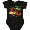 thumbnail image 3 of Inktastic This Dragon is One Cute First Birthday Boys or Girls Baby Bodysuit, 3 of 5