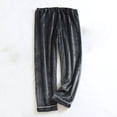 thumbnail image 2 of 2024! ZVNAΖH Womens Plush Warm Pajama Pants, Fluffy Soft Fleece Sleep Pant, Solid Color, Straight Leg, Lounge Pants Home Pants, 2 of 9