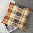 thumbnail image 7 of PHYHOO Fall Plaid Pillow Covers Set of 2 Orange Plaid Tartan Print Autumn Themed Decorative Throw Pillows Outdoor Pillowcase Square Farmhouse Cushion Case Decor for Couch Sofa Bed, 7 of 7