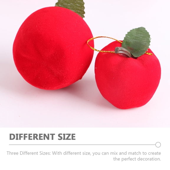 UPOUART 36-Piece Red Foam Christmas Ornaments Set for Holiday Tree Decoration and Festive Home Decor