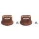 thumbnail image 1 of Eigraketly 2x tapa de olla de grano de madera resistente y confiable, accesorio esencial con cuentas superiores para utensilios de cocina, tapa Herramientas y ferretería Veta de madera profunda, 1 of 6
