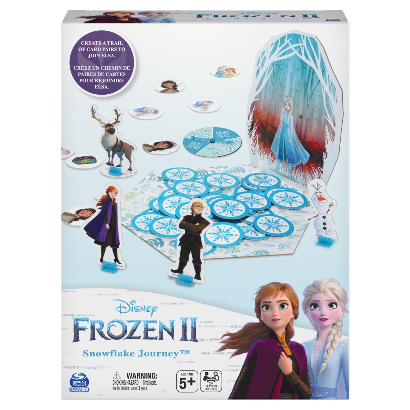 New Monopoly Game Disney Frozen 2 Edition Board Game for Ages 8&Up Nonmint box 