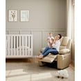 thumbnail image 4 of Garvee 22 inch Width Power Rocker Recline, 360° Rocker Swivel Recliner, Heat and Massage, Beige, 4 of 8