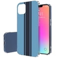 thumbnail image 1 of TalkingCase Slim Case for Apple iPhone 13 Pro, Slim Thin Gel Tpu Cover, Racing Stripe 14 Print, Light Weight, Flexible, Soft, Anti-Scratch, Printed in USA, 1 of 7