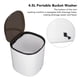 thumbnail image 3 of Mini Lavadora Portátil De 4,5 L, Calcetines Pequeños, Pantalones De Dormitorio, Lavadora De Cubos Turbo Para Equipos De Lavado De Cubos Compactos Blancos, Lavandería,, 3 of 7