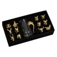 thumbnail image 4 of Juego de vasos de whisky perfecl Dispensador de vino multiusos regalo del Día lujo, 4 of 8