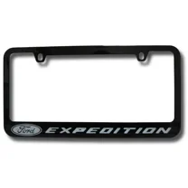 Ford Expedition Engraved Logo Black License Plate Frame Official Licensed