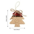 thumbnail image 2 of Christmas Tree Ornaments Decoration Set – Hanging Baubles And Pendants For Holiday Home Décor, 2 of 4