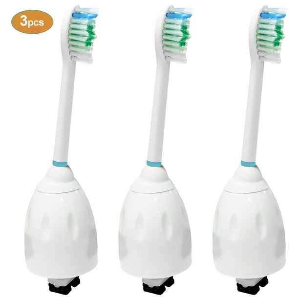 Replacement Heads Compatible with Sonicare ESeries, HX7023/64, 3pk