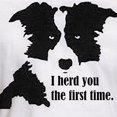 thumbnail image 3 of CafePress - Border Collie Herd You Men's Classic T Shirt - Fitted T-Shirt, Vintage Fit Soft Cotton Tee, 3 of 4
