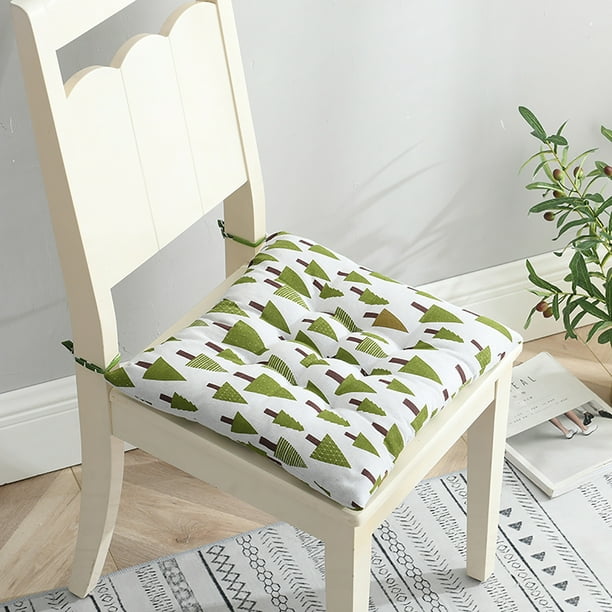 15.7x15.100 inch Square Chair Pad Seat Cushion,with Ties Non-slip ...