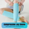 thumbnail image 4 of AUXDIQ 1 Pair Sports Calf Support Calf Compression Sleeves for Men & Women Blue, 4 of 5