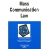 Carter, Dee and Zuckman's Mass Communication Law in a Nutshell, 6th (Paperback) 9780314160201