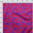 thumbnail image 3 of oneOone Polyester Spandex Blue2 Fabric Abstract Sewing Fabric By The Yard Printed Diy Clothing Sewing Supplies 56 Inch Wide, 3 of 5