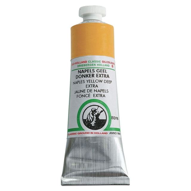 Old Holland Classic Oil Color - Naples Yellow Deep Extra 40ml Tube 40ml Tube