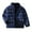 Dark Blue1, variant on Eltusu Toddler Boys Fleece Jackets with Zipper, Mid-weight Casual Stand-up Collar Warm Winter Outerwear Brown Size 4 T