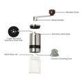 thumbnail image 3 of Xingzhi 1Pc Portable Hand Manual Stainless Steel Grinder Detachable Coffee Machine, 3 of 6