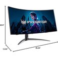 thumbnail image 4 of Moniteur de jeu OLED incurvé Acer Predator X39 Bmiiphuzx 39" (résolution 3440 × 1440), 4 of 12