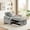 Gray + Velvet + 1 Seat + Solid Wood+MDF+Resin, variant on Sleeper Sofa Chair Bed, 3 In 1 Convertible Sofa Chair With With Adjustable Backrest & Phone Holder & USB, Type-C, Adjustable Recliner, Armchair For Living Room Bedroom Apartment Small Space, Pink