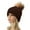 Brown, variant on FADAACAI Winter Hats Autumn and Winter Knitted Hat Color Warm and Comfortable Ski Adjustable Men and Women Bowler Hat Womens Winter Hat Womens Snow Cap Winter Beanie Hats for Women Pink Clearance！