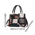 thumbnail image 2 of Bolso de mensajero de moda para mujer, bolso con asa superior elegante de cuero PU, bolso de viaje para mujer, 2 of 3