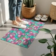 thumbnail image 4 of Breast Cancer Door Rugs,Washable Non Slip Door Mats Indoor,Decorative Door Mats,Entry Mat Indoor for Entrance,Bedroom,Kitchen,Bathroom,16"x24", 4 of 6