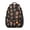 Mushroom and Moon, variant on Mushroom and Character Pink Pattern Backpack for School, Cute School Bag with Adjustable Shoulder Straps and Padded Back, 15.3"x11"x6.7"