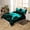 Cyan Teal, variant on Erosebridal Boys Gamepads Comforter Cover Twin,Video Game Bedding Twin Size,Geometric Plaid Duvet Cover Twin,Super Cozy Buffalo Bedroom Decorative(No Comforter),Reversible,3pcs