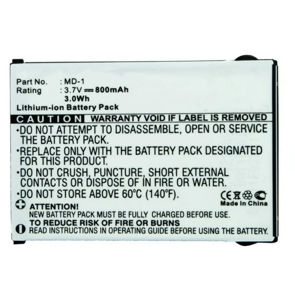 Batteries N Accessories BNA-WB-L7420 VoIP Phone Battery - Li-Ion, 3.7V, 800 mAh, Ultra High Capacity Battery - Replacement for AMOI MD-1 Battery