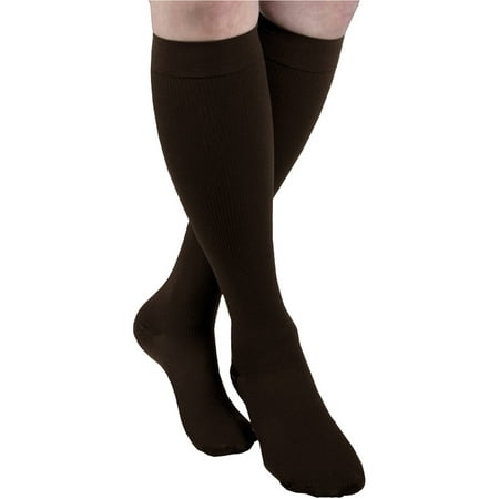 Maxar Brown Small Mens Trouser Support Compression Socks