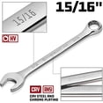 thumbnail image 2 of fuzhong-644150 SAE 15/16" Polished Combination Wrench, 2 of 4