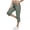 Army Green, variant on Cargo Capris for Women Lightweight Quick Dry Hiking Travel Pants Summer Casual Outdoor Cropped Pants with Pockets, S