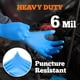 thumbnail image 2 of Guantes desechables de nitrilo para exámenes TitanFlex, 6 mil, azules (S/100), 2 of 9