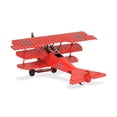 thumbnail image 3 of Vintage Style Decorative 1917 "Fokker" Baron Tri Plane, Red, 3 of 5