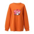 thumbnail image 2 of Gibobby Sudaderas para Mujer Sudadera de Mujer con Estampado Cool Cómoda y Juvenil(Naranja,M), 2 of 3