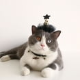 thumbnail image 3 of Feelers Velvet Cat Collar with Decorative Pendant & Bell (S, Halloween), 3 of 5