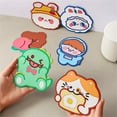 thumbnail image 3 of 2 Pcs Napperon Coaster en Forme Spéciale Finition Fine Toucher Doux Non Déformable Isolation Coaster pour Cuisine, 3 of 8