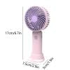 

Jienlioq Portable Handheld Fan Portable Fan Rechargeable 3 Speed Wind USB Rechargeable Silent Student Dormitory Office Portable Wind Turbine Fan