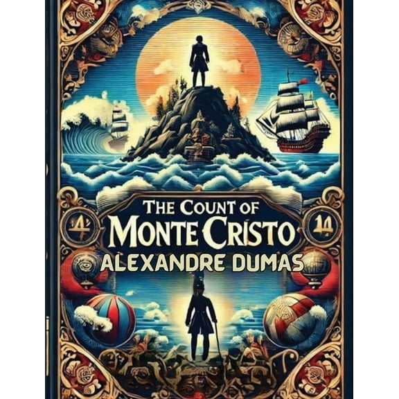 The Count Of Monte Cristo(Illustrated), (Paperback)