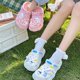 thumbnail image 2 of 2024 nuevos zapatos kawaii My Melody Kuromi dibujos animados Cinnamoroll Hello Kitty Sanrio sandalias transpirables suela gruesa zapatillas de punta, 2 of 2