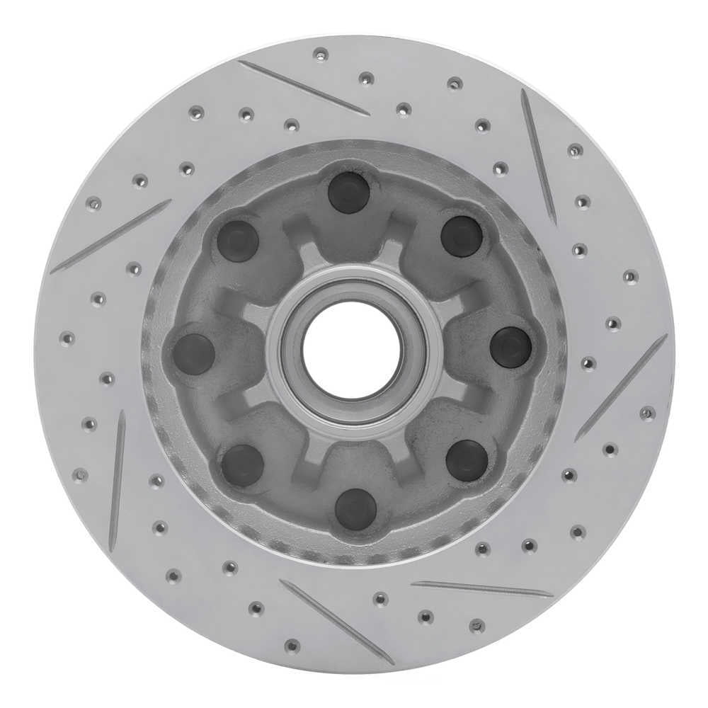 Dynamic Friction Company 830-48004L DFC Geoperformance Rotor - Drilled and Slotted