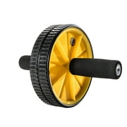 Athletic Works Dual Ab Wheel, 7" Diameter, Core Strength, Abdominal Trainer