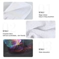 thumbnail image 5 of 2PCS Velcro Hangable Hand Towels Quick-Drying Hanging Kitchen Towels for Kitchen & Bathroom Neon Butterfly, 5 of 7