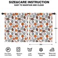thumbnail image 2 of Blackout Kids Curtains,Football and Basketball White Pattern Children's Insulated Curtains Set Of 2,Bedroom Essentials,Toddler Room Decor 52"x63", 2 of 5