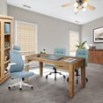 thumbnail image 2 of Recycled Teak Wood Java Writing Desk with Drawer for Home or Office, 2 of 5