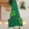 thumbnail image 6 of St. Patrick's Day Gnomes Plush Doll Irish Lucky Shamrock Stuffed Dwarf Doll Handmade Green Leprechaun Tomte Doll Faceless Old Man Rudolph Doll for Holiday Party Home Decor, 6 of 6