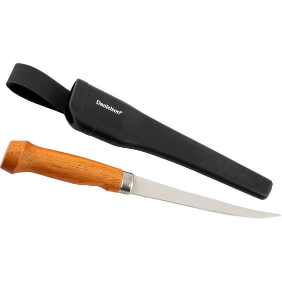 Danielson FK6W couteau à filet manche en bois
